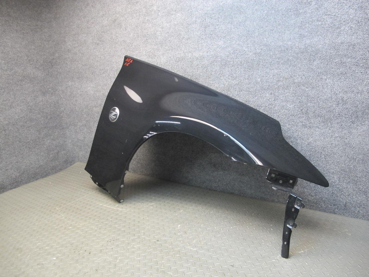 10-19 Nissan Z34 370Z Convertible Front Right Fender Shell Panel Cover Black OEM