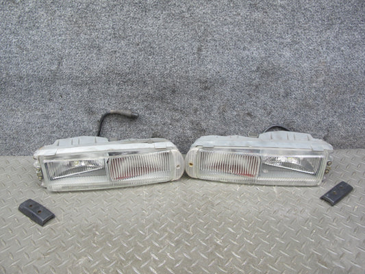 1987-1995 Porsche 928 Front Left & Right Driving Park Light Lamp Set of 2