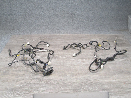 91-93 Mitsubishi 3000GT Set of 2 Left & Right Door Wire Wiring Harness OEM