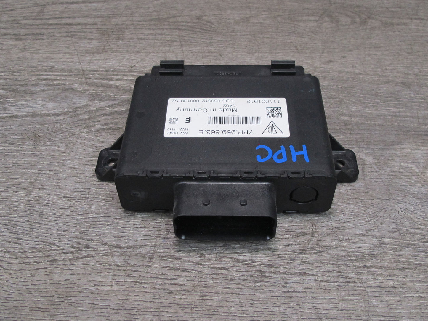 2011-2018 Porsche Cayenne 958 Voltage Converter Control Module Unit 7PP959663E