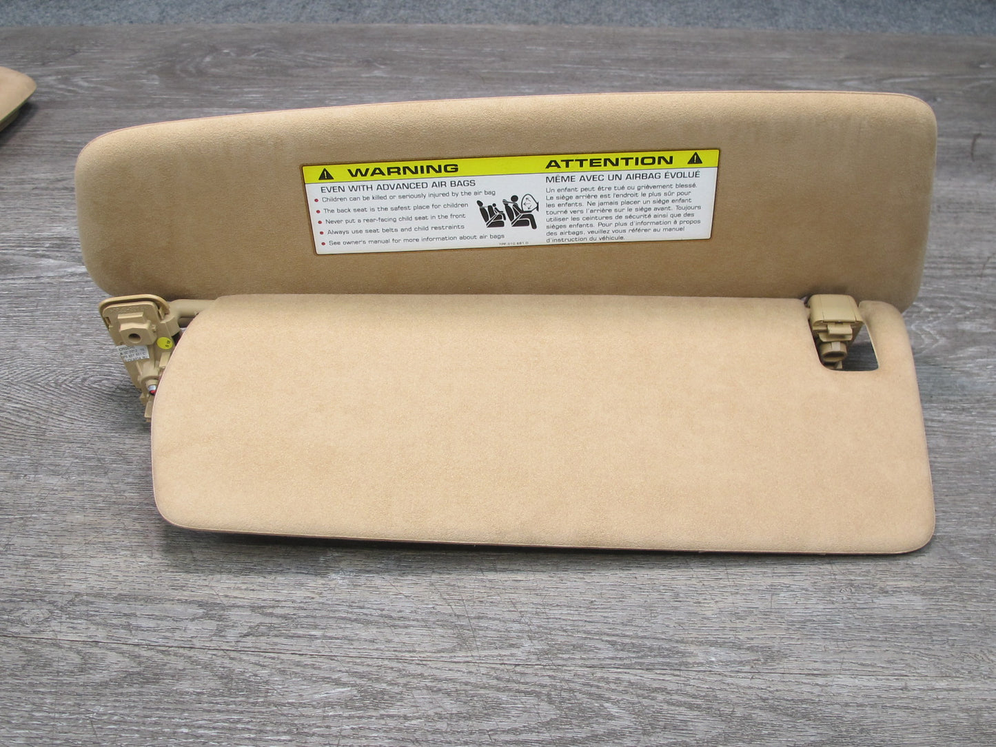 2011-2014 Porsche Cayenne 958 Front Left & Right Sun Visor Set of 2