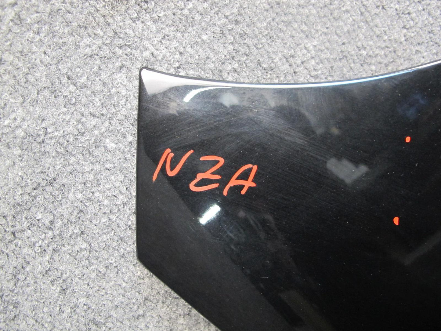 09-20 Nissan Z34 370Z Front Hood Bonnet Shell Panel Cover Black OEM