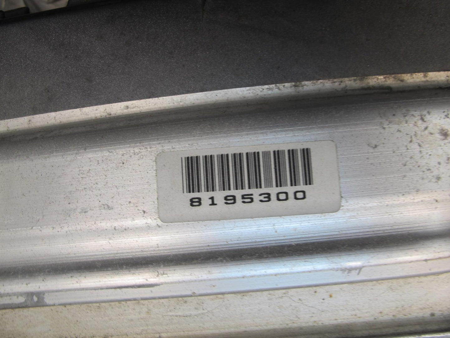 01-06 BMW E46 3-SERIES Front Bumper Impact Reinforcement Bar w Horns 8195300 OEM