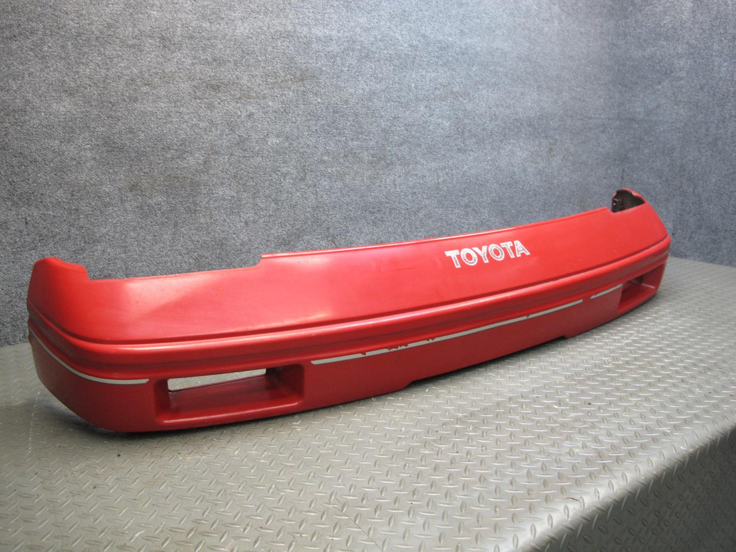 85-86 Toyota MR2 AW15 Front Bumper Cover RED OEM