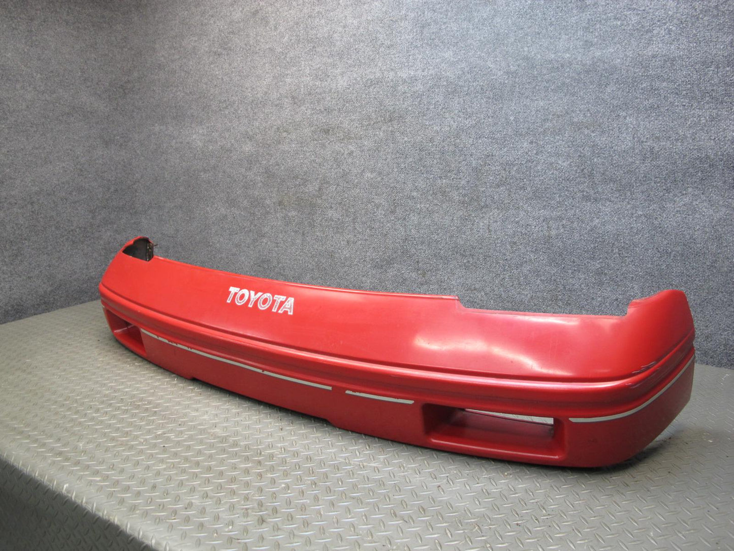 85-86 Toyota MR2 AW15 Front Bumper Cover RED OEM