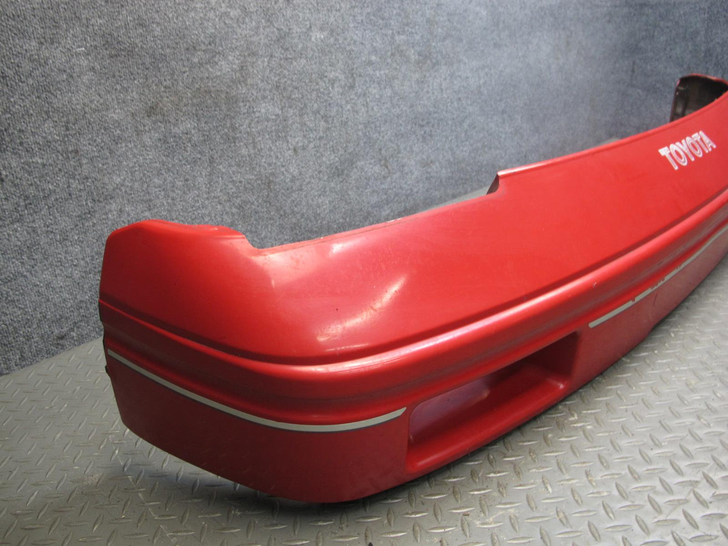 85-86 Toyota MR2 AW15 Front Bumper Cover RED OEM