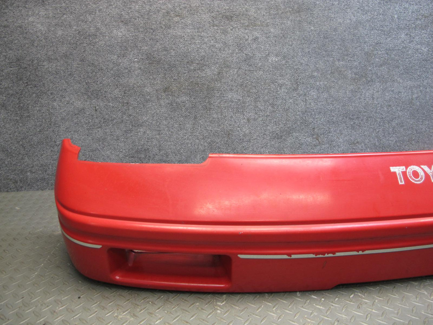 85-86 Toyota MR2 AW15 Front Bumper Cover RED OEM