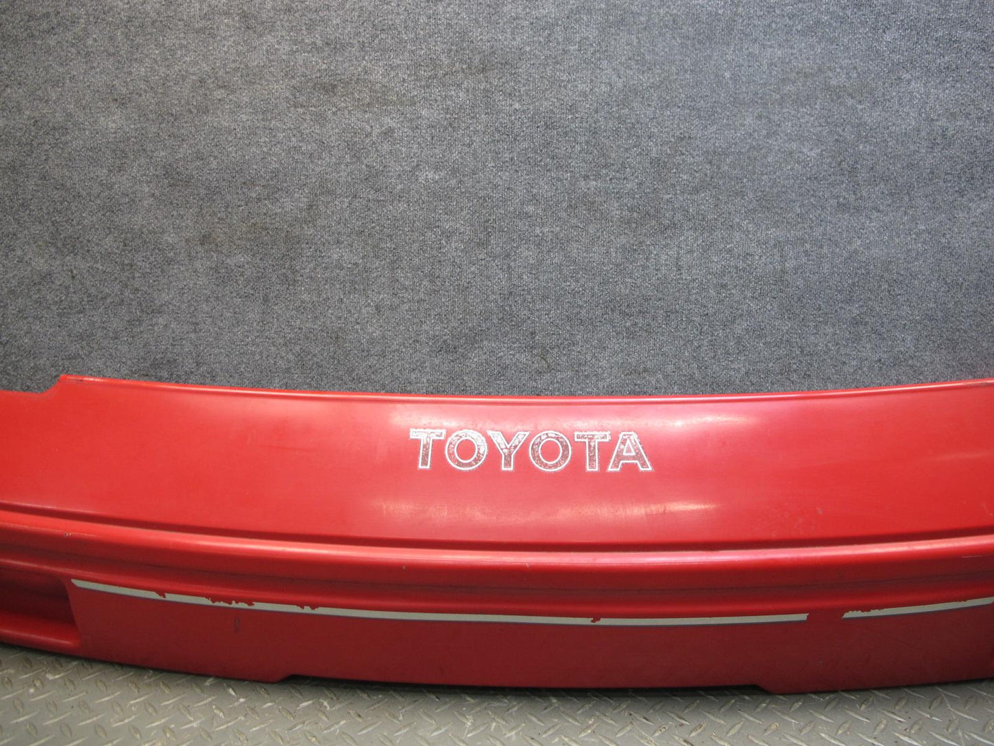 85-86 Toyota MR2 AW15 Front Bumper Cover RED OEM