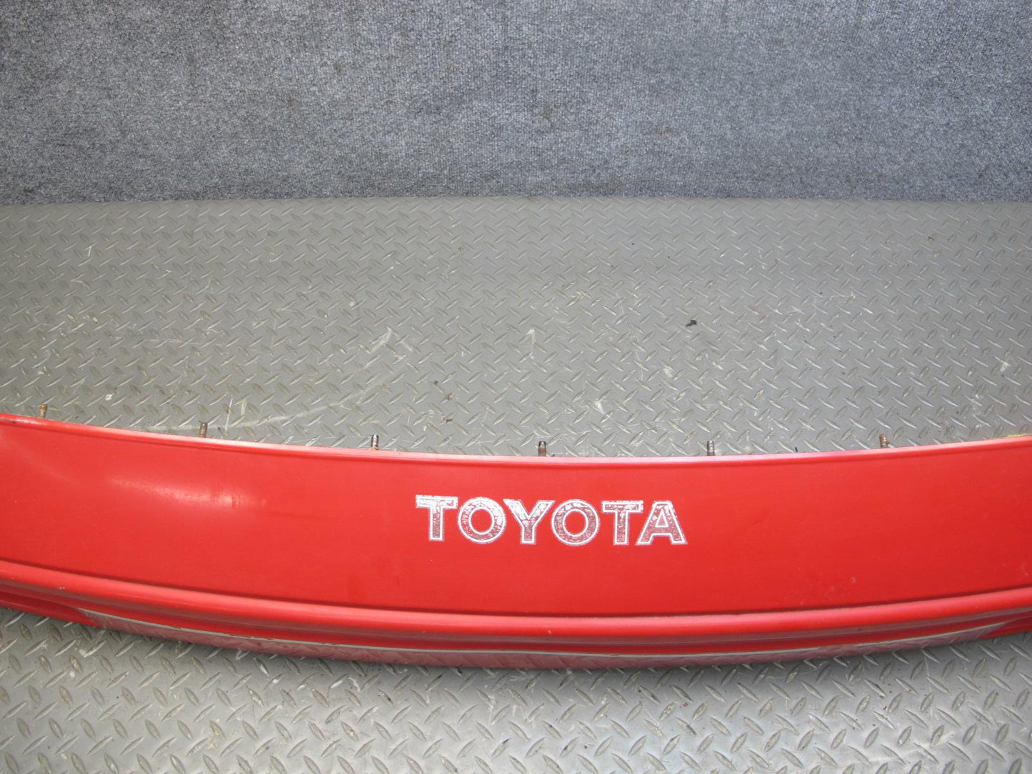 85-86 Toyota MR2 AW15 Front Bumper Cover RED OEM