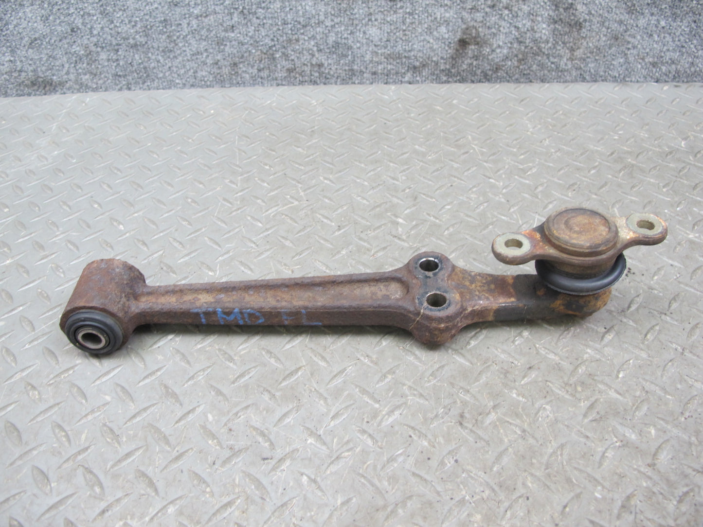 85-89 Toyota MR2 Front Left Suspension Lower Control Arm & Strut Rod Set OEM