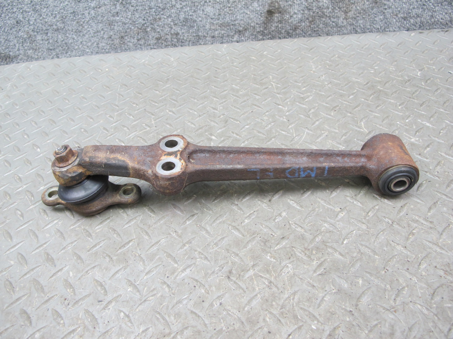 85-89 Toyota MR2 Front Left Suspension Lower Control Arm & Strut Rod Set OEM