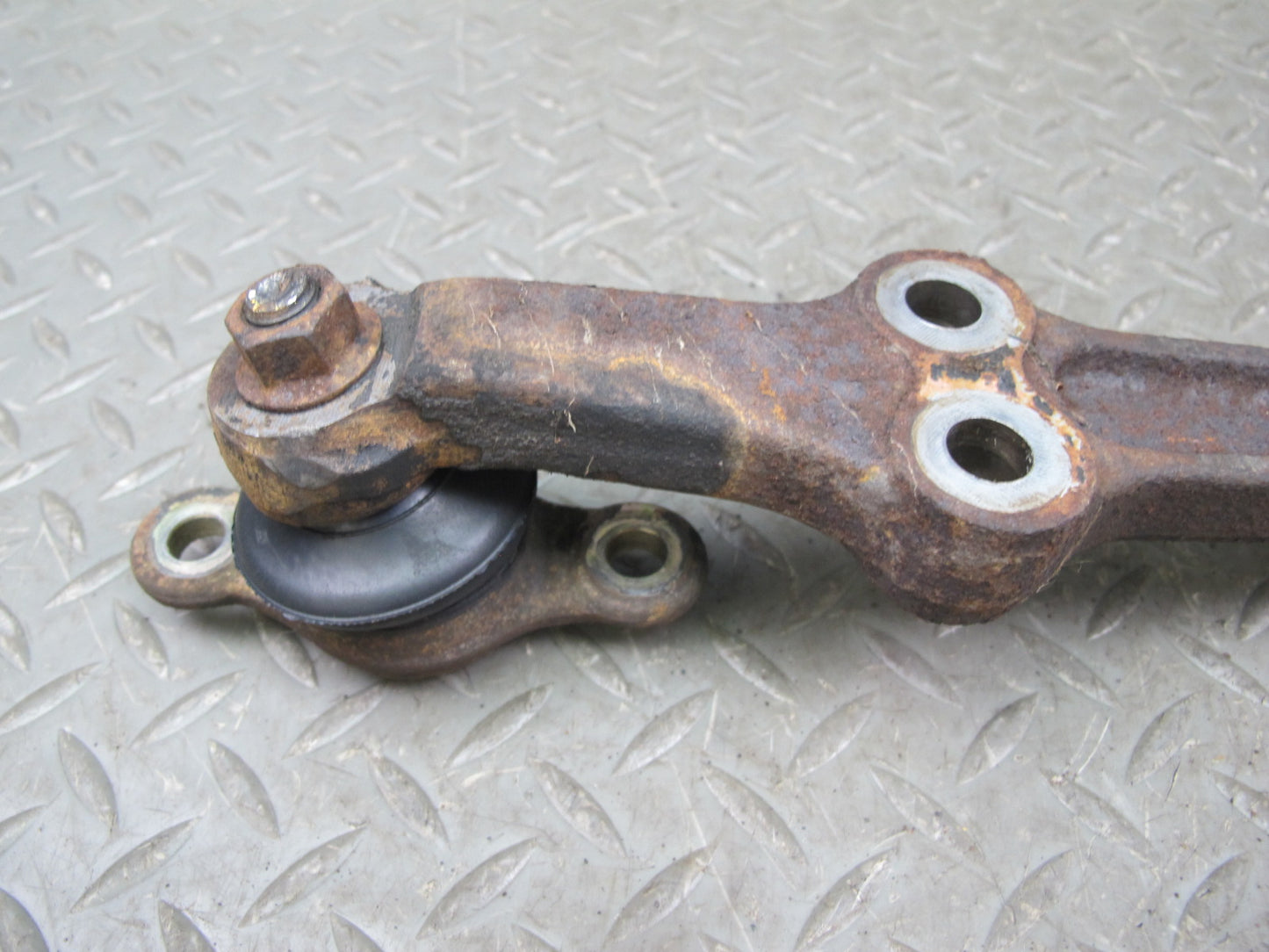 85-89 Toyota MR2 Front Left Suspension Lower Control Arm & Strut Rod Set OEM