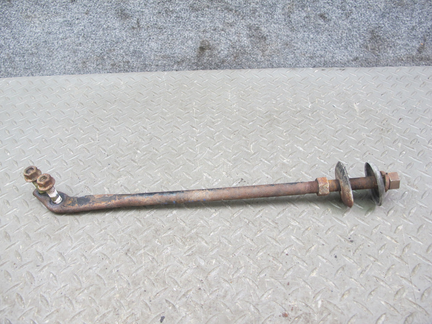 85-89 Toyota MR2 Front Left Suspension Lower Control Arm & Strut Rod Set OEM