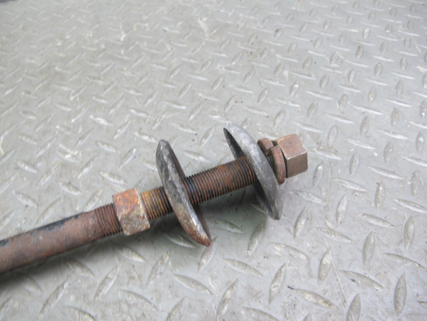 85-89 Toyota MR2 Front Left Suspension Lower Control Arm & Strut Rod Set OEM