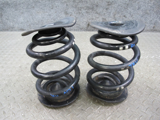 01-06 BMW E46 330Ci Convertible Set of 2 Rear Left Right Coil Sport Spring OEM