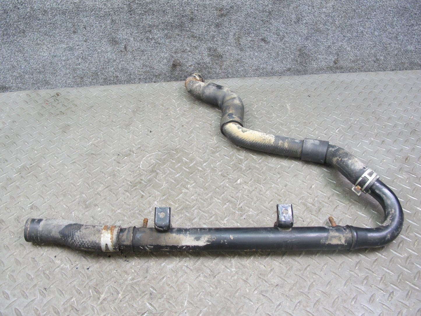85-86 Toyota MR2 Engine & Automatic Transmission Oil Cooler Hose Pipe Set OEM
