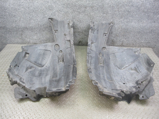 09-20 Nissan Z34 370Z Front Left & Right Fender Liner Rearward Splash Shield OEM