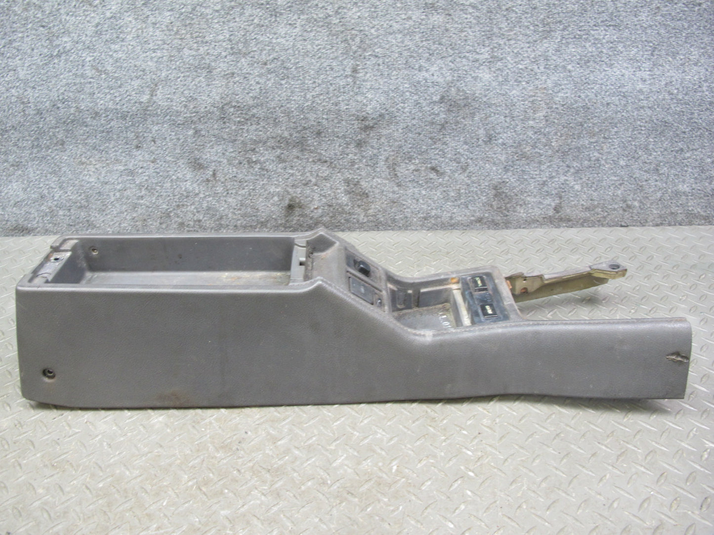 90-92 Toyota Supra MA70L Center Console Trim Cover Panel w Switches OEM