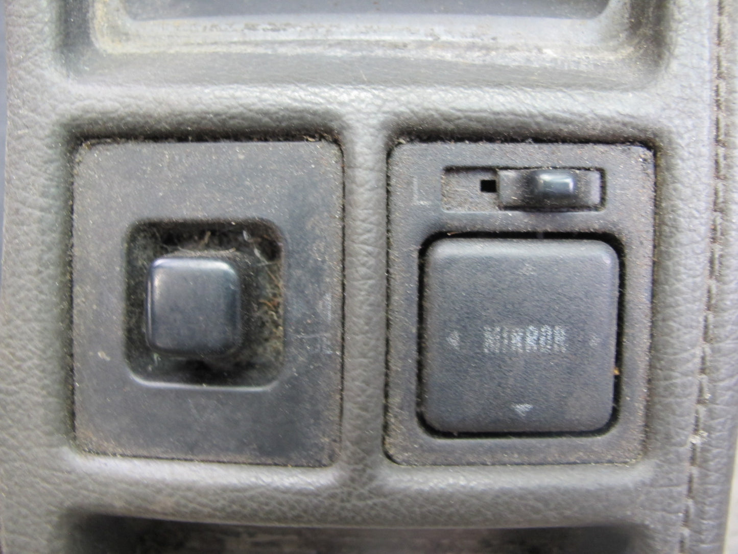 90-92 Toyota Supra MA70L Center Console Trim Cover Panel w Switches OEM