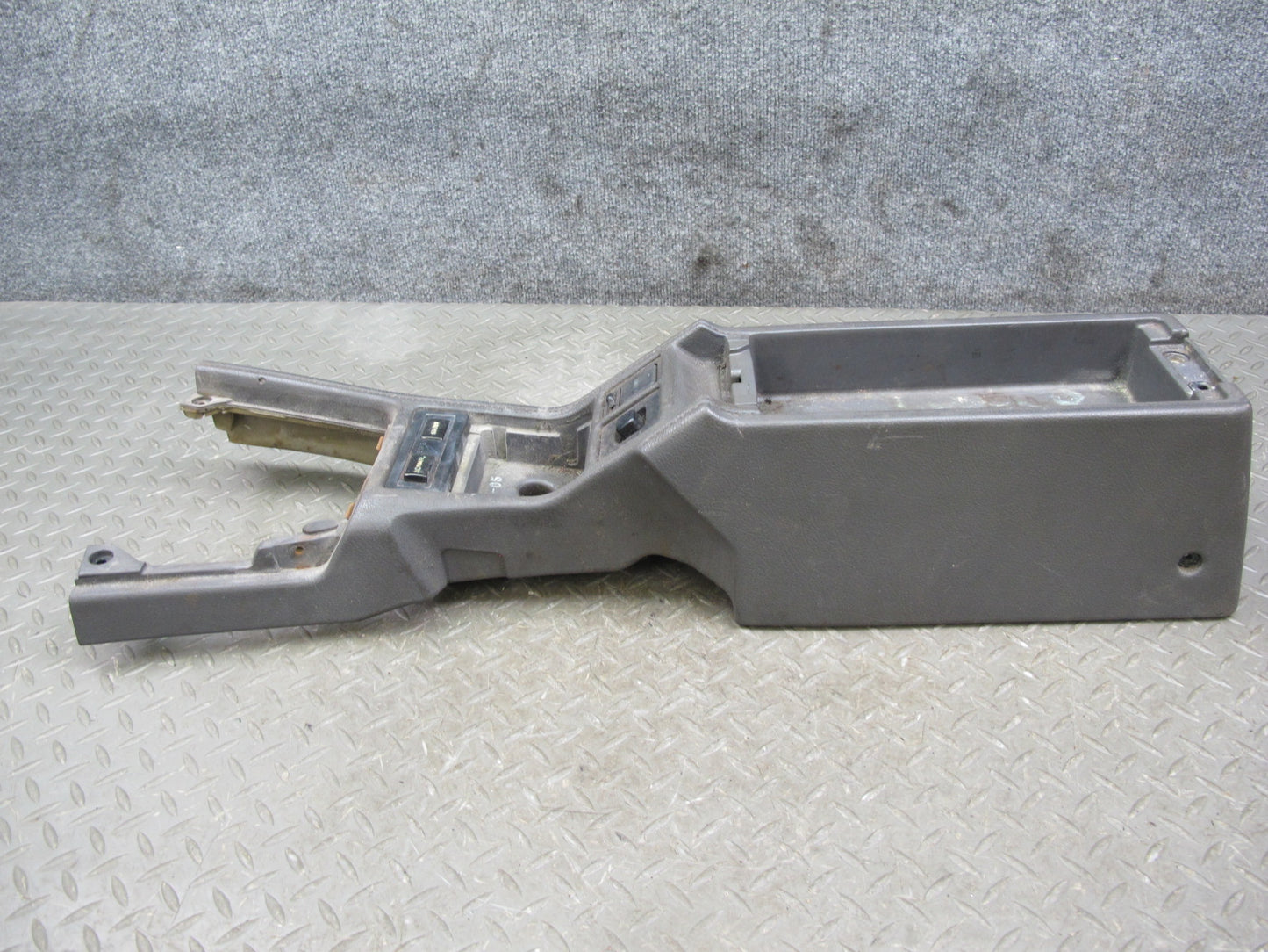90-92 Toyota Supra MA70L Center Console Trim Cover Panel w Switches OEM