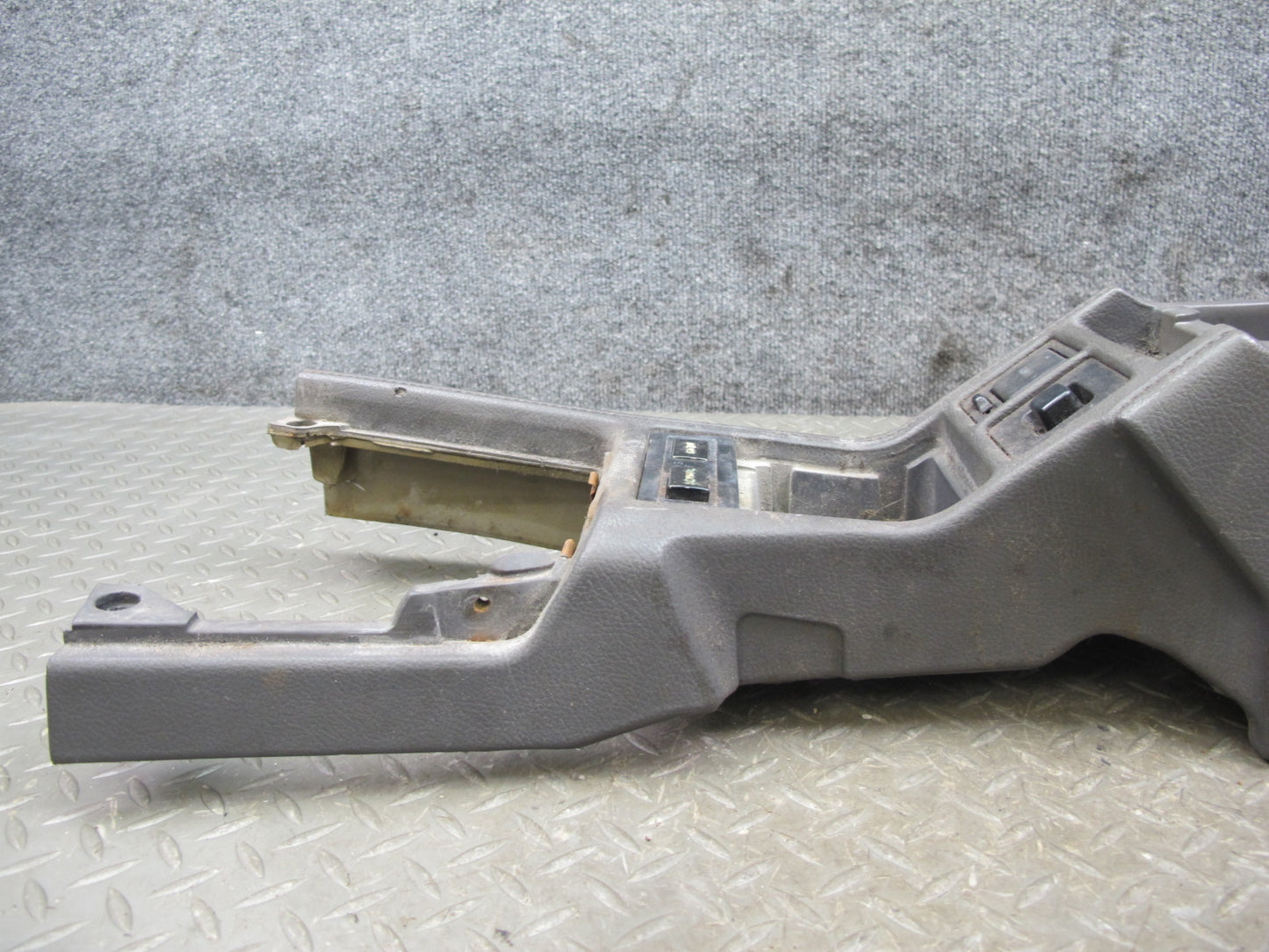 90-92 Toyota Supra MA70L Center Console Trim Cover Panel w Switches OEM
