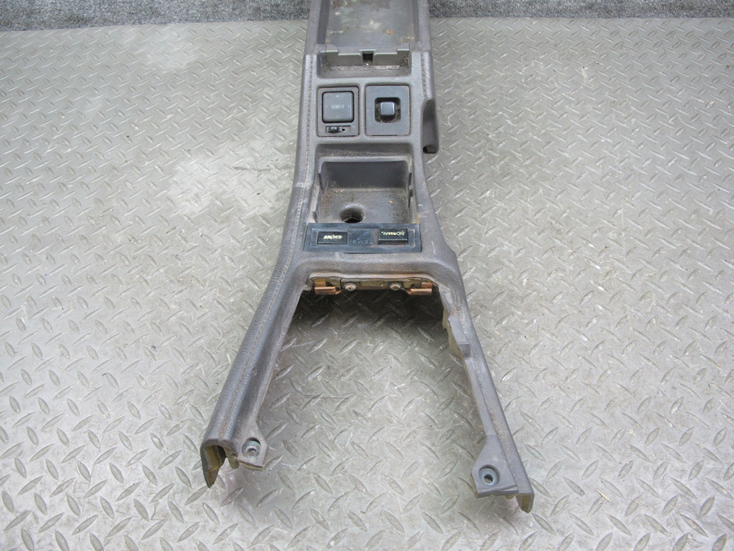 90-92 Toyota Supra MA70L Center Console Trim Cover Panel w Switches OEM