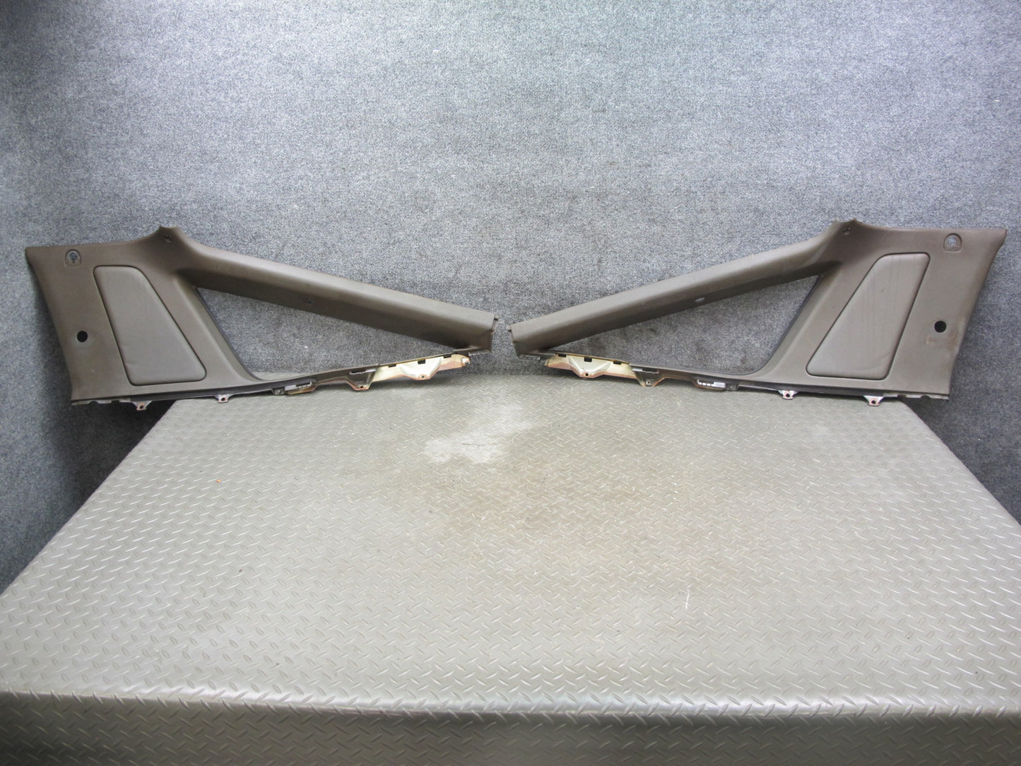 86-92 Toyota Supra MA70L Set of 2 Rear Quarter Window Trim Cover Panel OEM