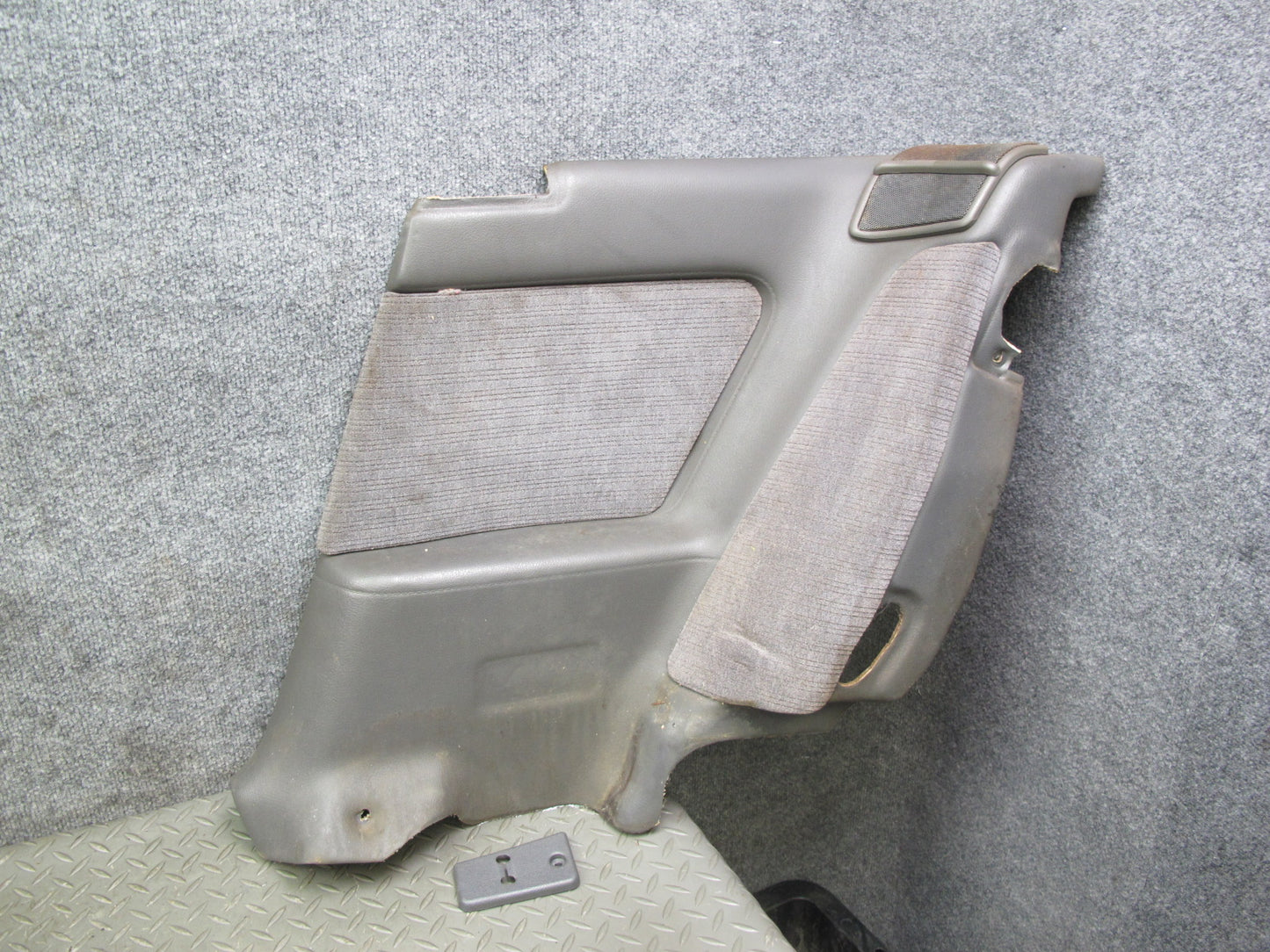 89-92 Toyota Supra MK3 Set of 2 Rear Quarter Interior Trim Cover Panel Gray OEM