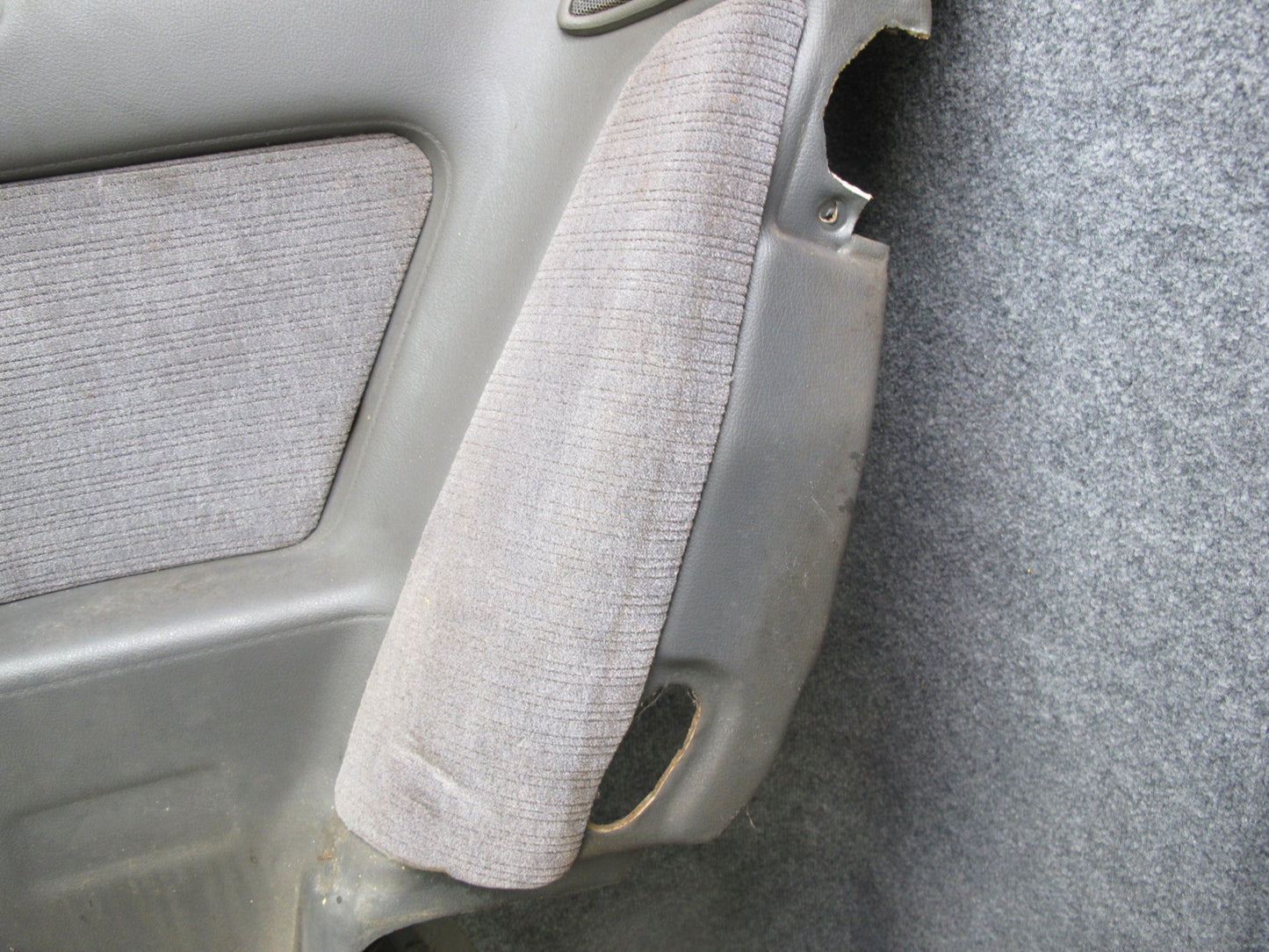 89-92 Toyota Supra MK3 Set of 2 Rear Quarter Interior Trim Cover Panel Gray OEM