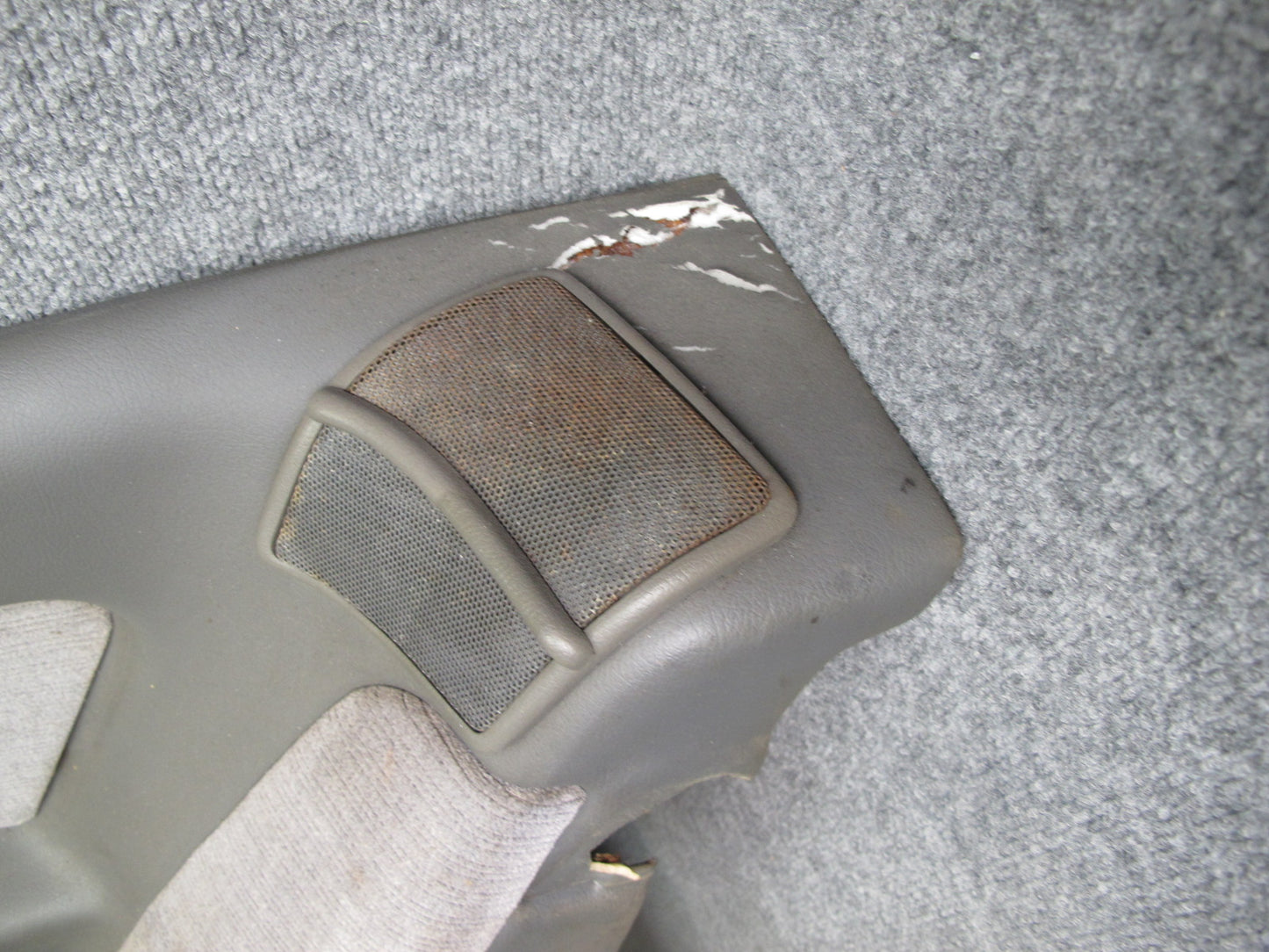 89-92 Toyota Supra MK3 Set of 2 Rear Quarter Interior Trim Cover Panel Gray OEM