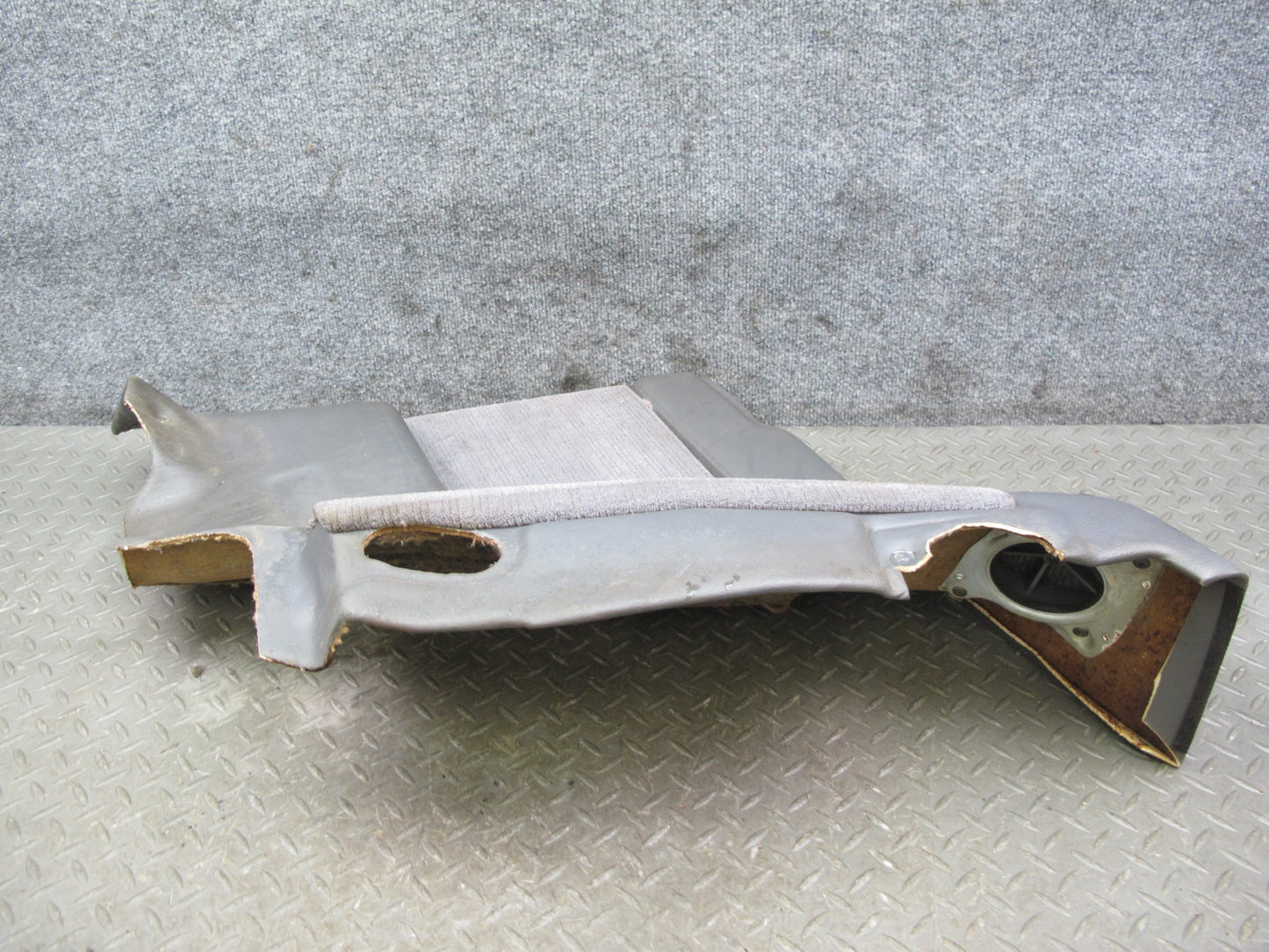 89-92 Toyota Supra MK3 Set of 2 Rear Quarter Interior Trim Cover Panel Gray OEM
