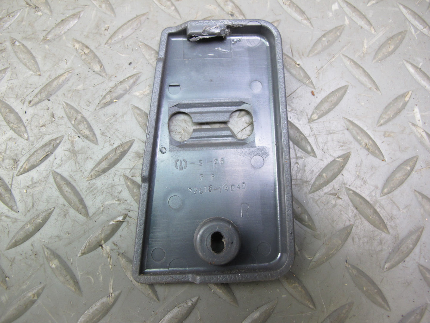 89-92 Toyota Supra MK3 Set of 2 Rear Quarter Interior Trim Cover Panel Gray OEM