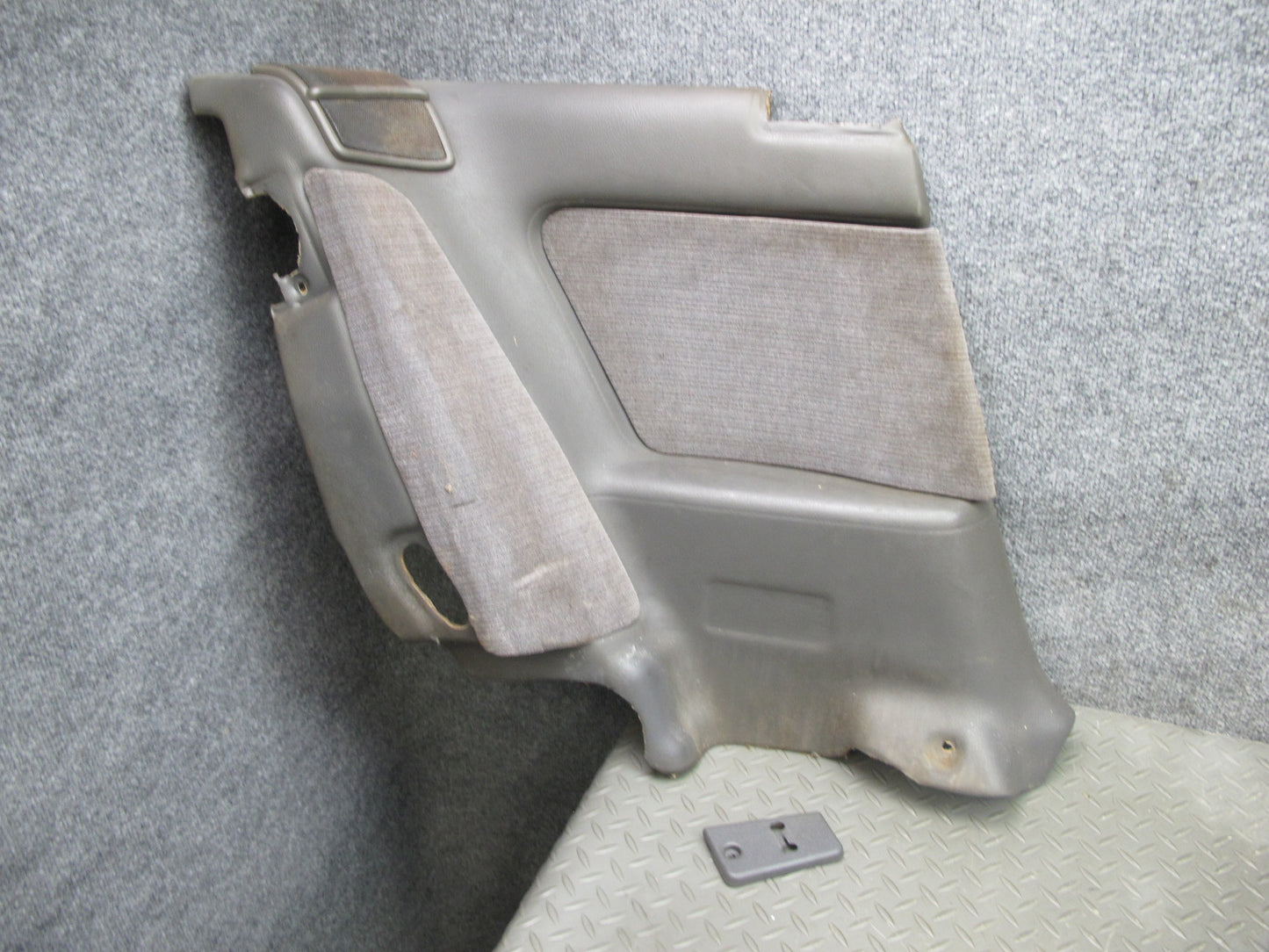 89-92 Toyota Supra MK3 Set of 2 Rear Quarter Interior Trim Cover Panel Gray OEM