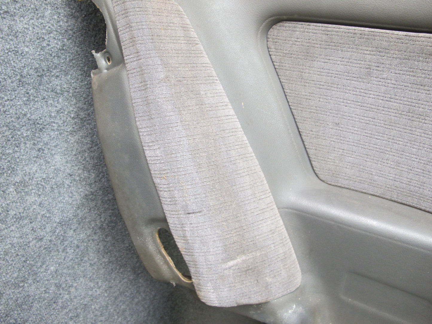 89-92 Toyota Supra MK3 Set of 2 Rear Quarter Interior Trim Cover Panel Gray OEM