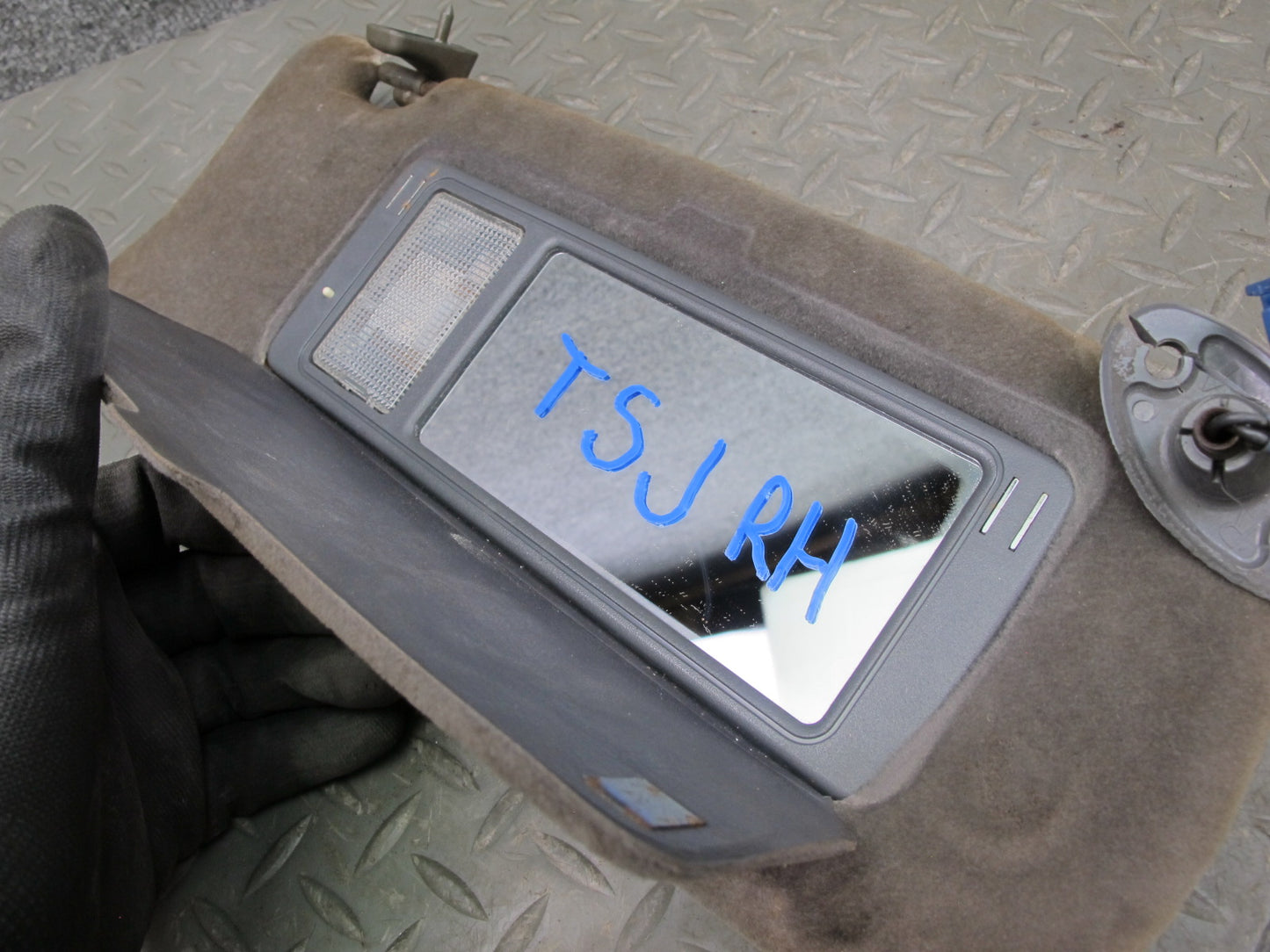 88-90 Toyota Supra MA70L Front Right Sun Visor OEM