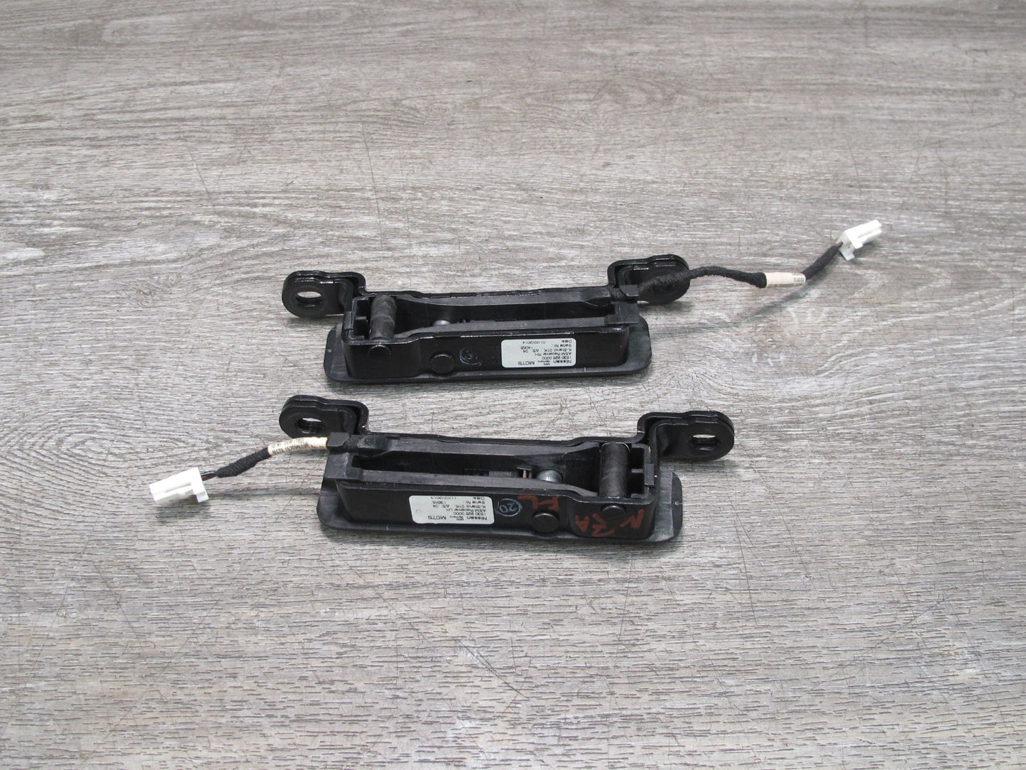 10-19 Nissan Z34 370Z Convertible Set of 2 Front Left & Right TOP Roof Latch OEM