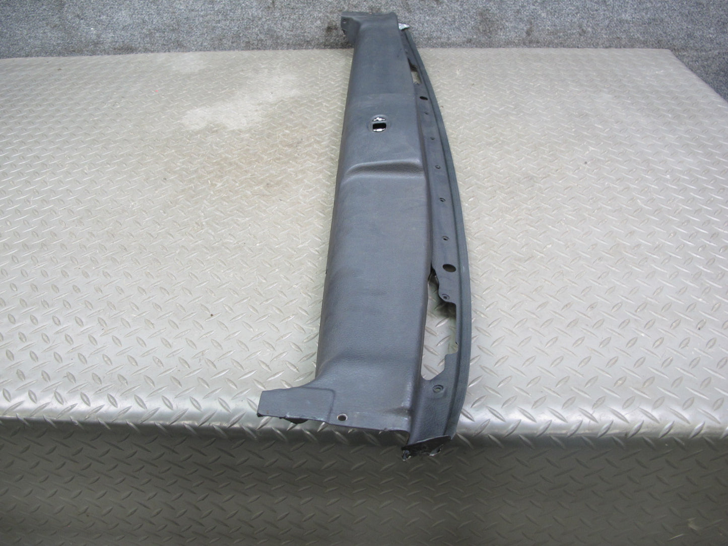 01-06 BMW E46 3-SERIES Convert Folding TOP Roof Front Lock Latch Trim Cover OEM