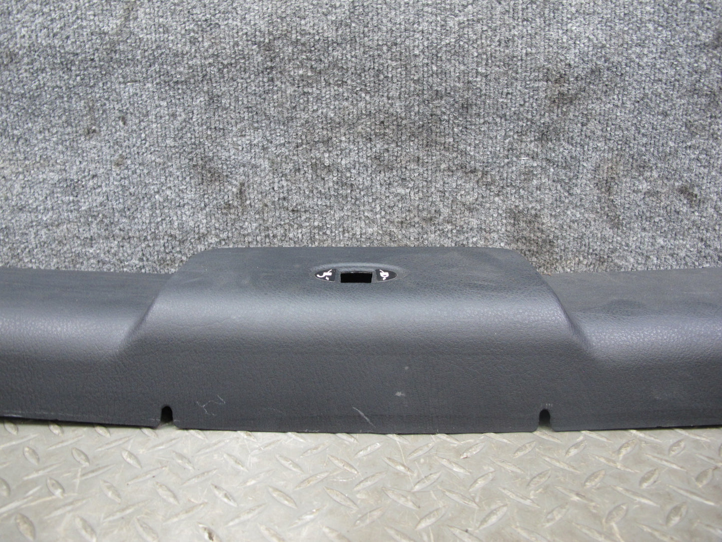 01-06 BMW E46 3-SERIES Convert Folding TOP Roof Front Lock Latch Trim Cover OEM