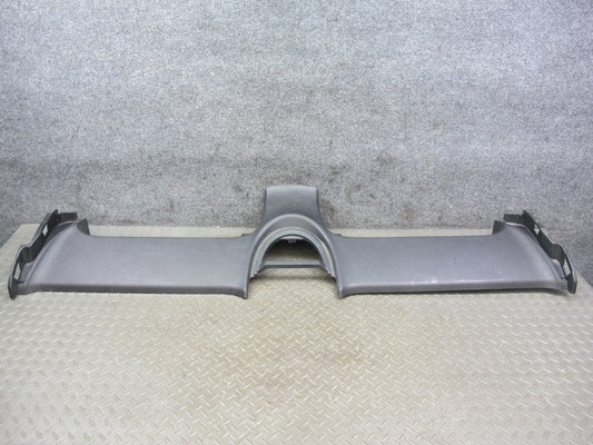 10-19 Nissan 370Z Z34 Convertible Rear Console Deck Trim Cover Panel Black OEM