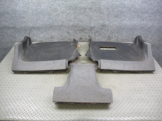 90-91 Nissan Z32 300ZX 2+0 Rear Left & Right & Center Luggage Trim Cover Set OEM
