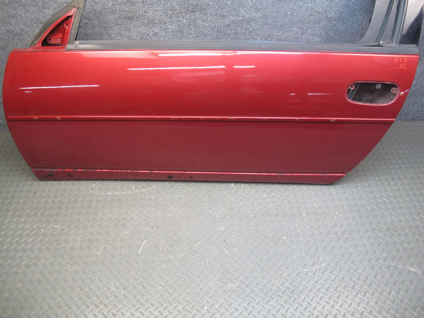 90-93 Nissan Z32 300ZX Coupe 2+0 Left Driver Door Shell Panel OEM