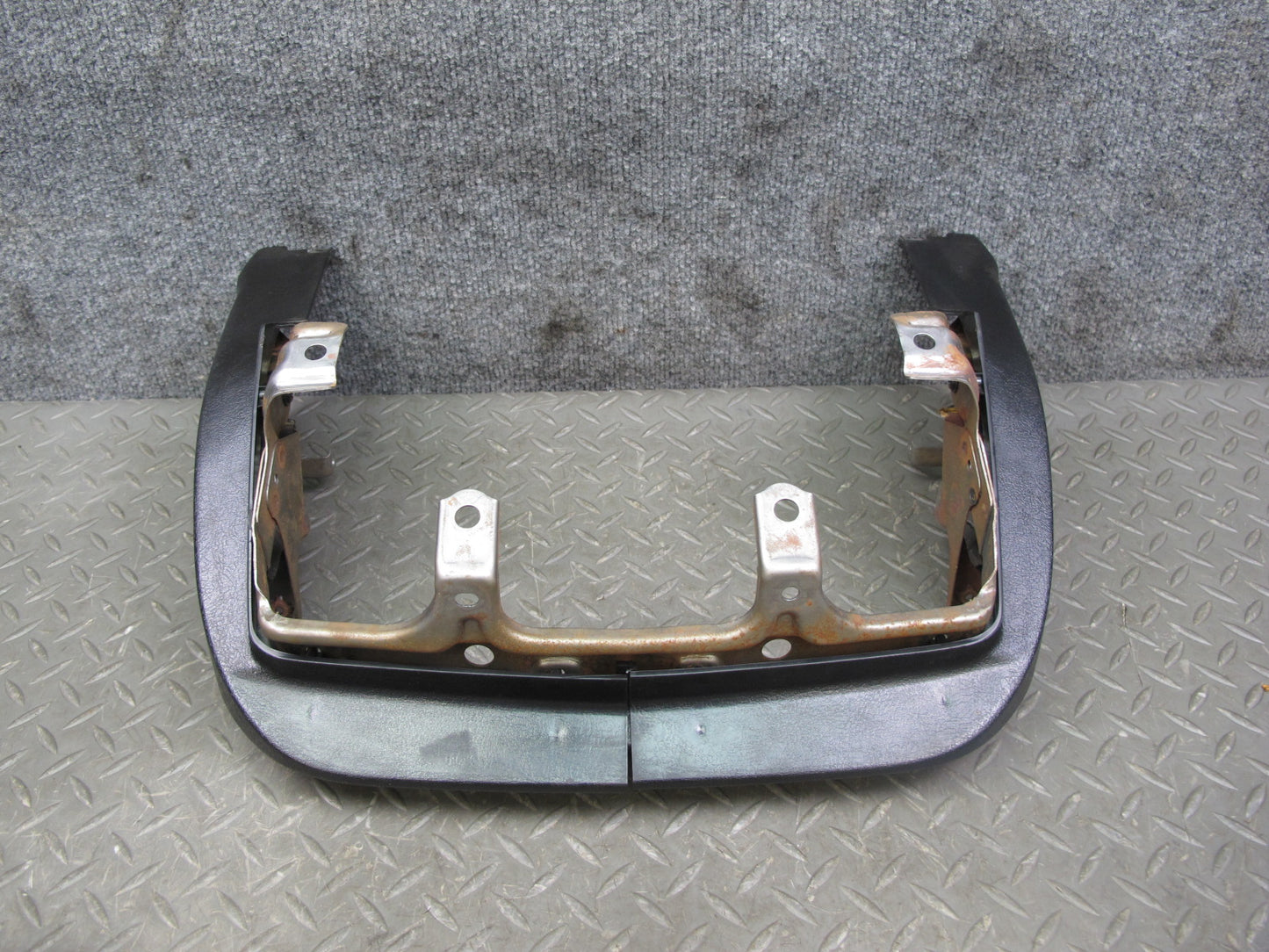 85-89 Toyota MR2 Dash Instrument Cluster Gauge Mount Bracket w Trim Cover OEM