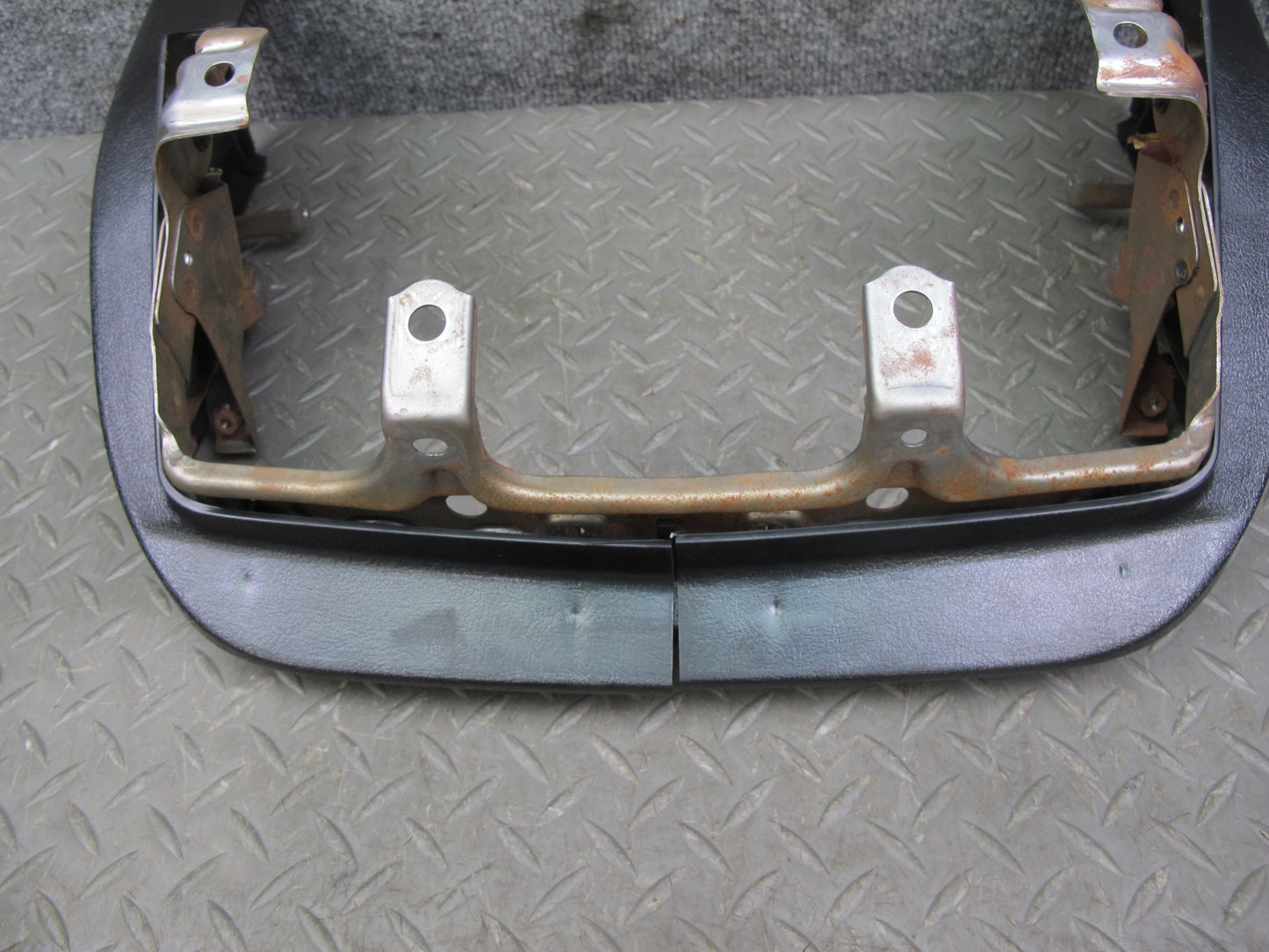 85-89 Toyota MR2 Dash Instrument Cluster Gauge Mount Bracket w Trim Cover OEM