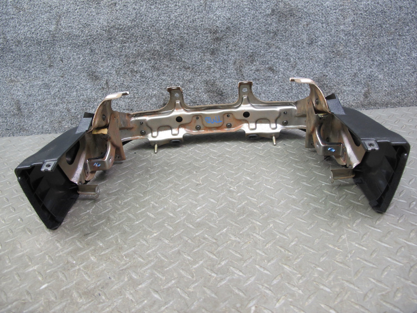 85-89 Toyota MR2 Dash Instrument Cluster Gauge Mount Bracket w Trim Cover OEM