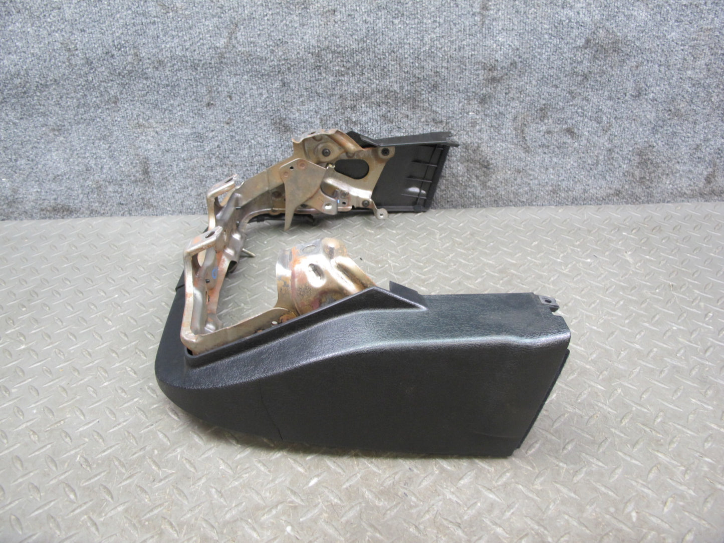 85-89 Toyota MR2 Dash Instrument Cluster Gauge Mount Bracket w Trim Cover OEM