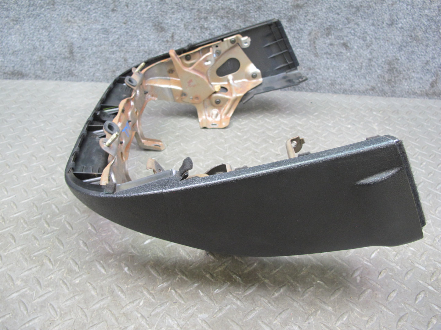 85-89 Toyota MR2 Dash Instrument Cluster Gauge Mount Bracket w Trim Cover OEM