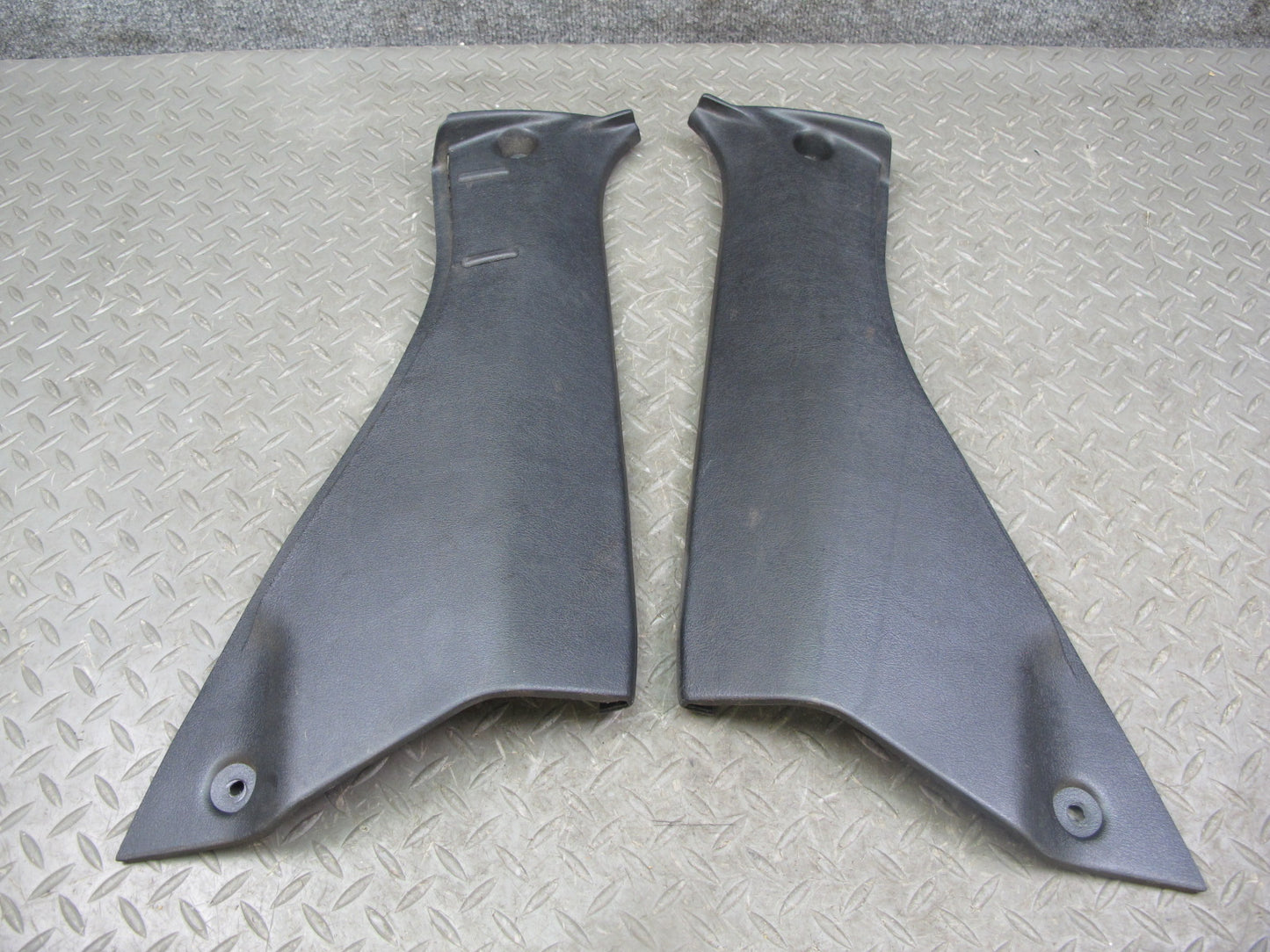 85-89 Toyota MR2 Set of 2 Left & Right Quarter Lower B Pillar Trim Cover OEM