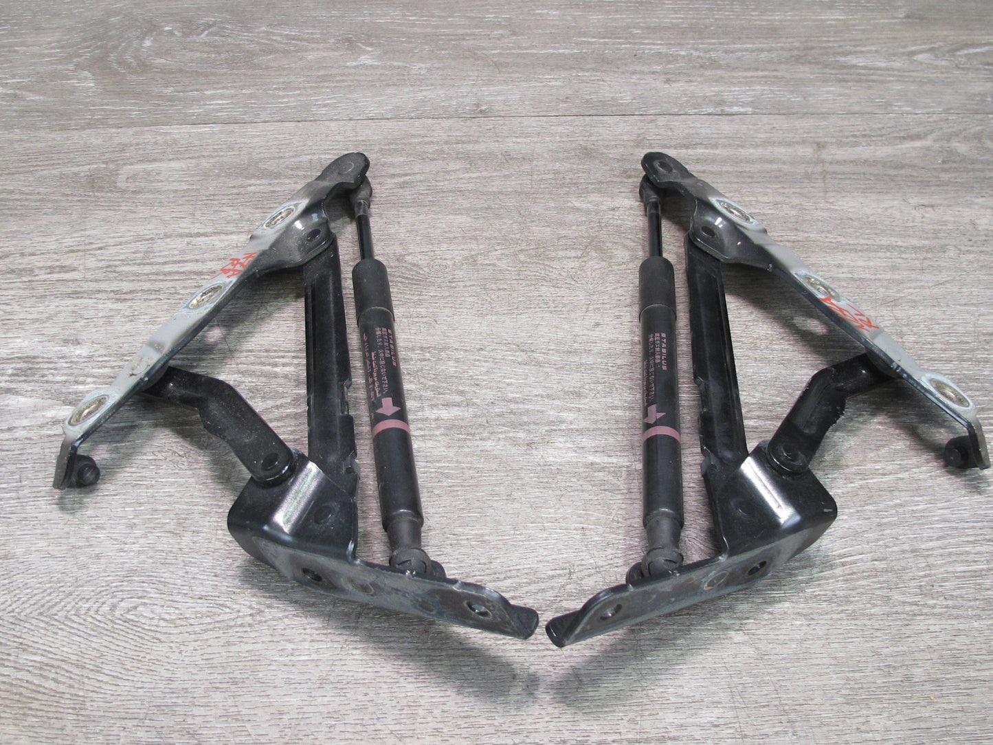 10-17 Nissan 370Z Z34 Convertible Set of 2 Rear Left & Right Trunk Hinge OEM