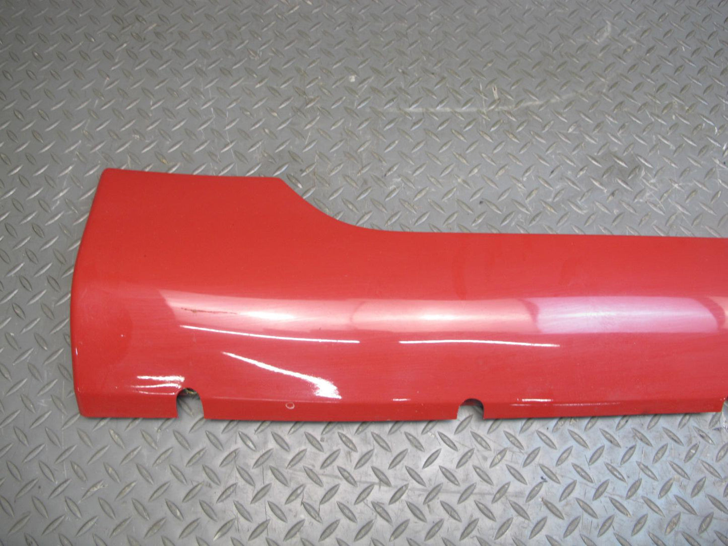 1987-1995 Porsche 928 S Rocker Molding Panel Skirt Right & Left Side Set RED