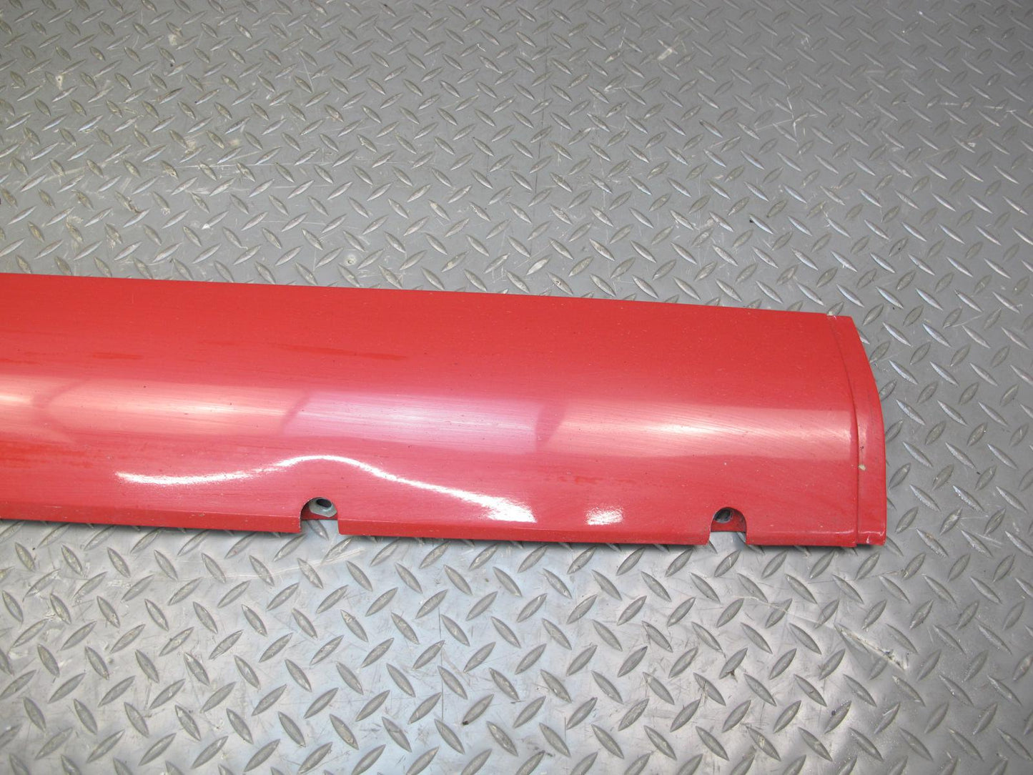 1987-1995 Porsche 928 S Rocker Molding Panel Skirt Right & Left Side Set RED